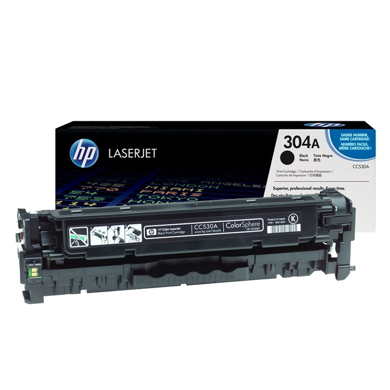 Заправка картриджа HP CC530A (304A)