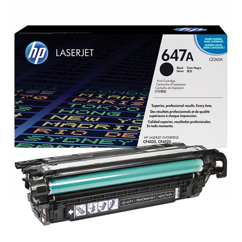 Заправка картриджа HP CE260A (647A)