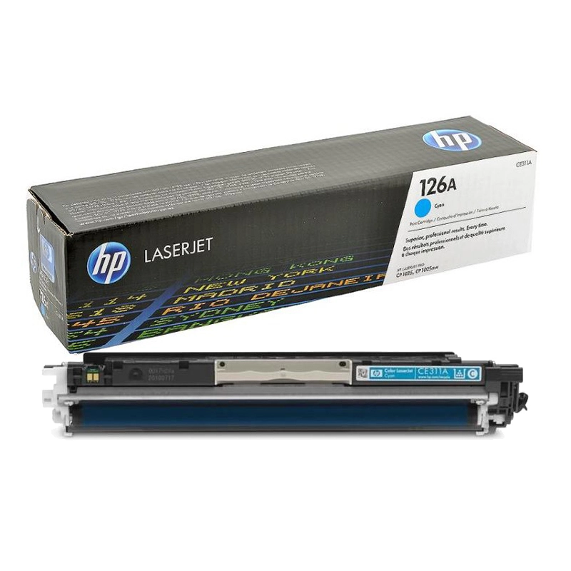 Заправка картриджа HP CE311A (126A)