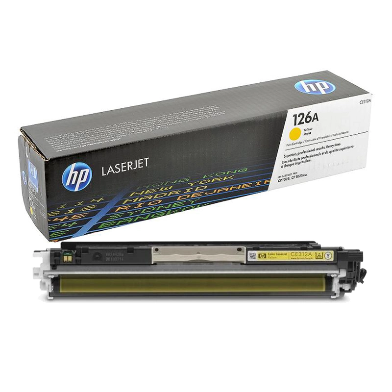 Заправка картриджа HP CE312A (126A)