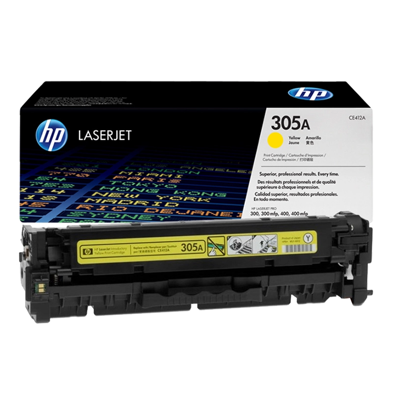 Заправка картриджа HP CE412A (305A)