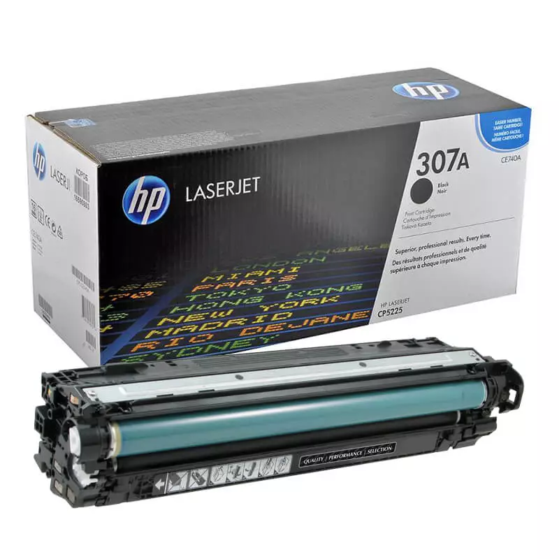 Заправка картриджа HP CE740A (307A)