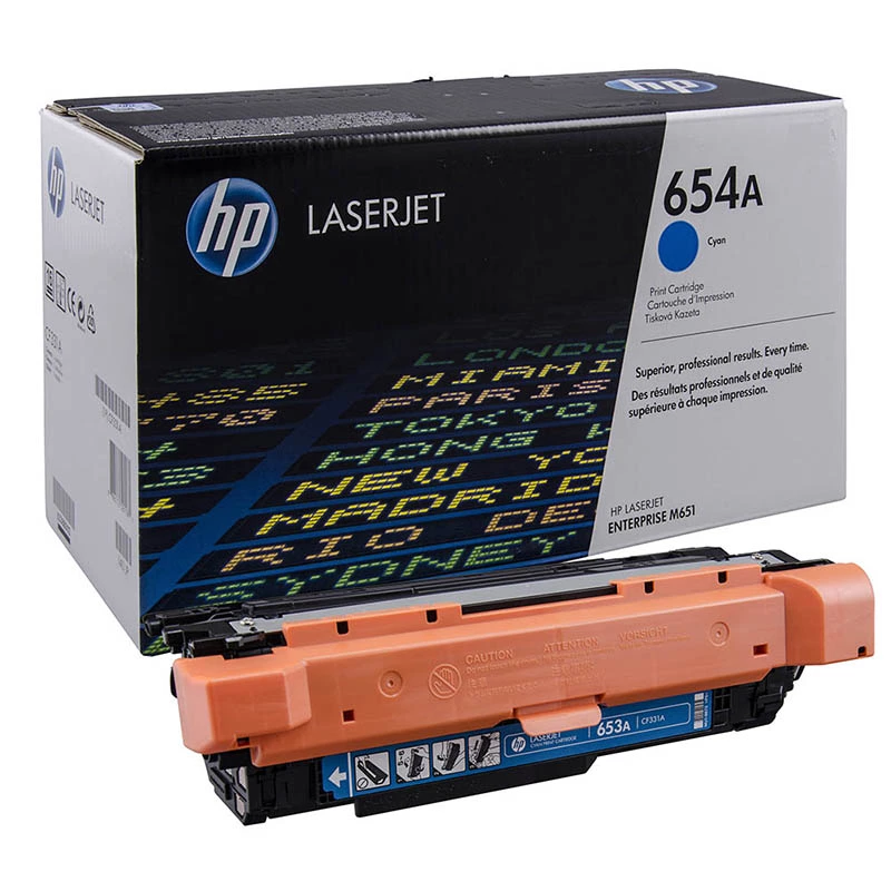 Заправка картриджа HP CF331A (654A)