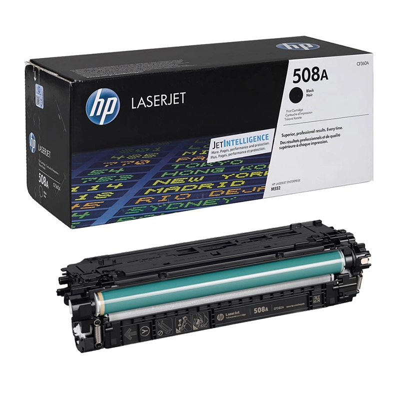 Заправка картриджа HP CF360A (508A)
