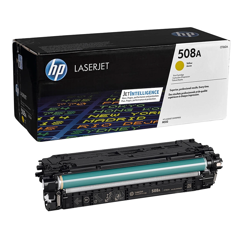 Заправка картриджа HP CF362A (508A)
