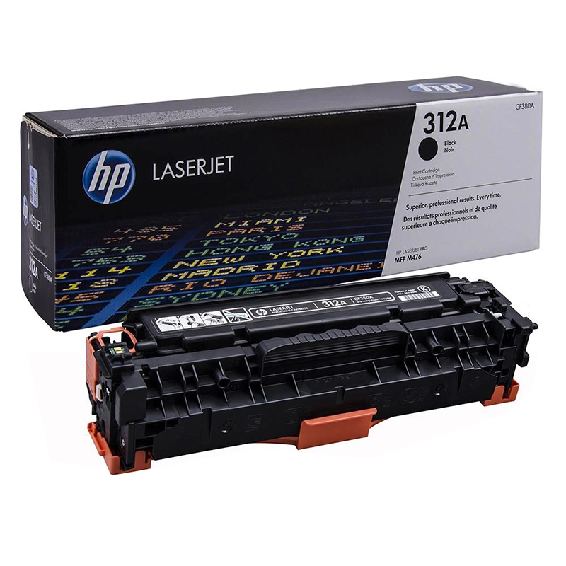 Заправка картриджа HP CF380A (312A)