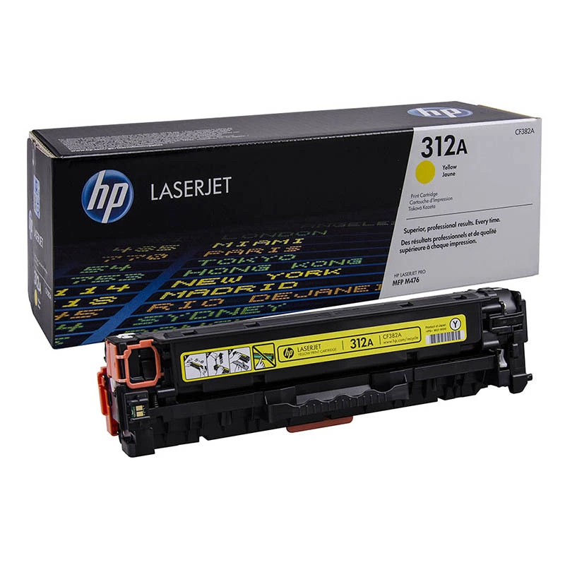 Заправка картриджа HP CF382A (312A)