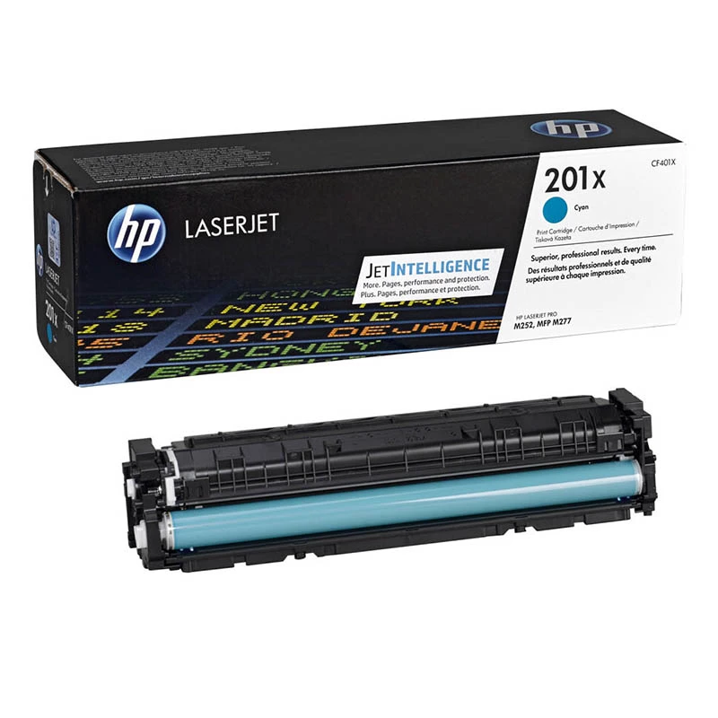 Заправка картриджа HP CF401X (201X)