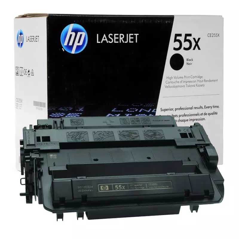Заправка картриджа HP CE255X (55X)