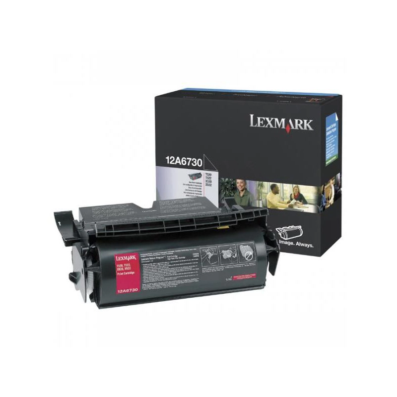 Заправка картриджа Lexmark 12A6730