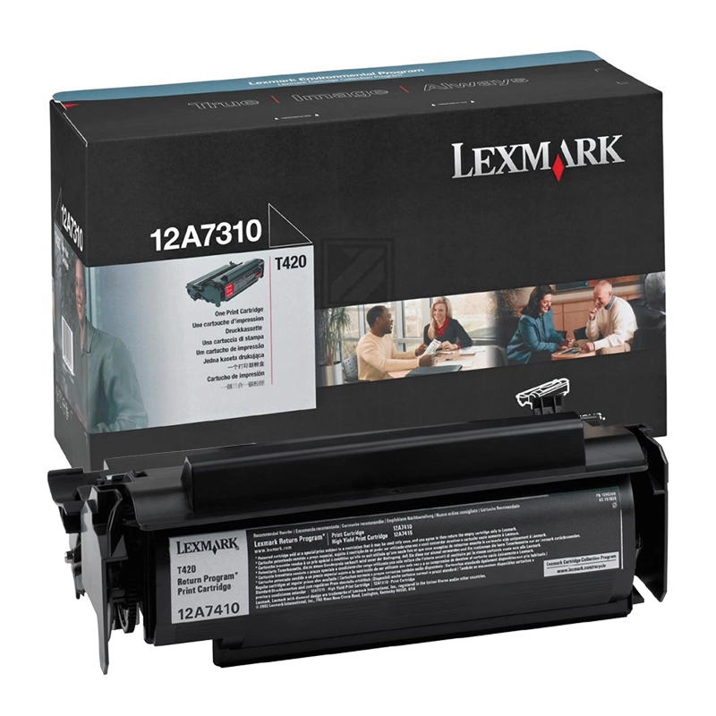Заправка картриджа Lexmark 12A7310