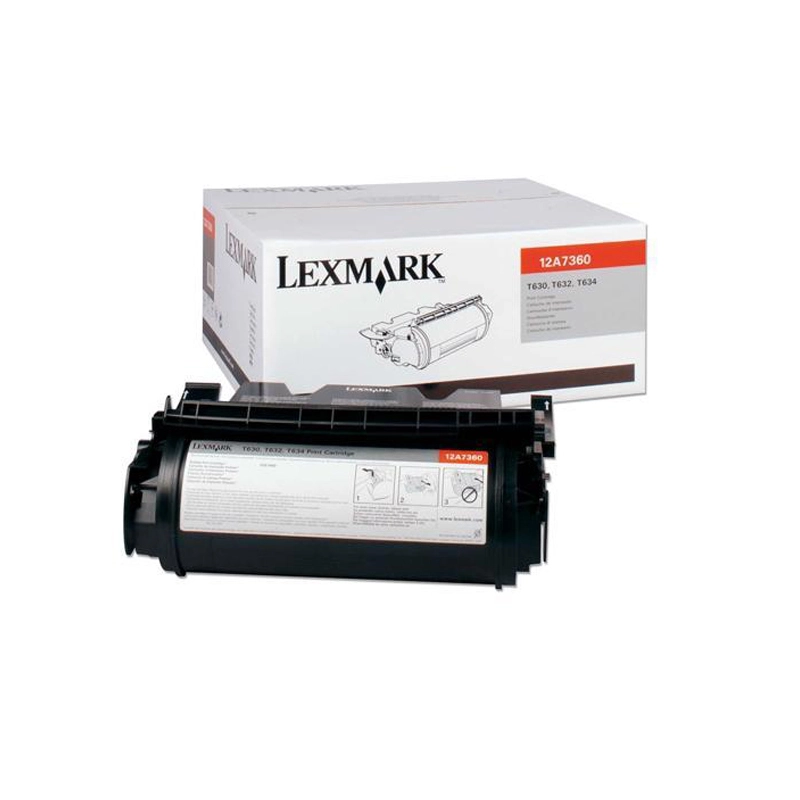 Заправка картриджа Lexmark 12A7360