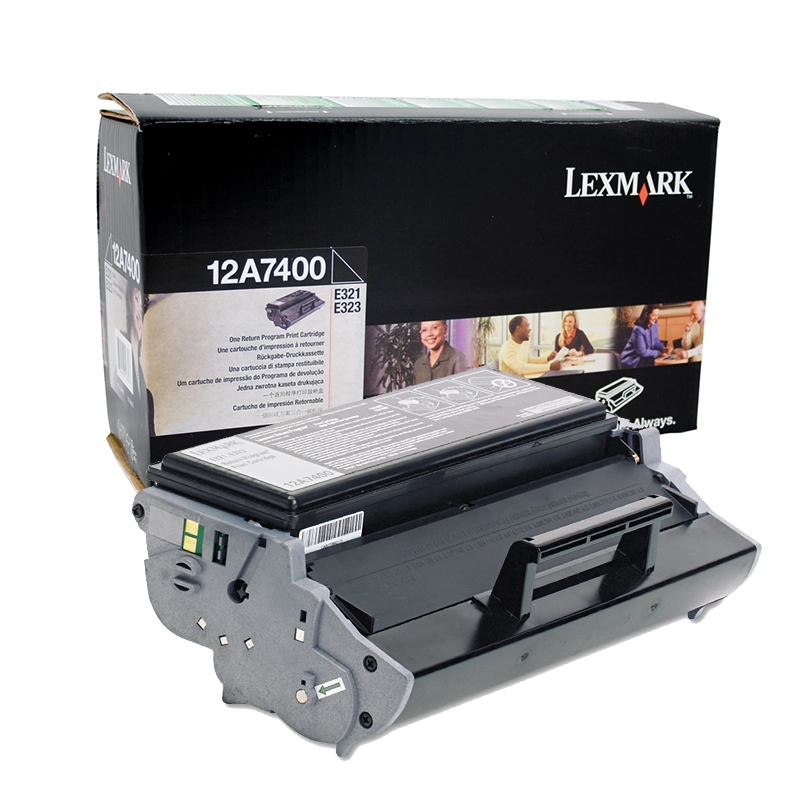Заправка картриджа Lexmark 12A7400