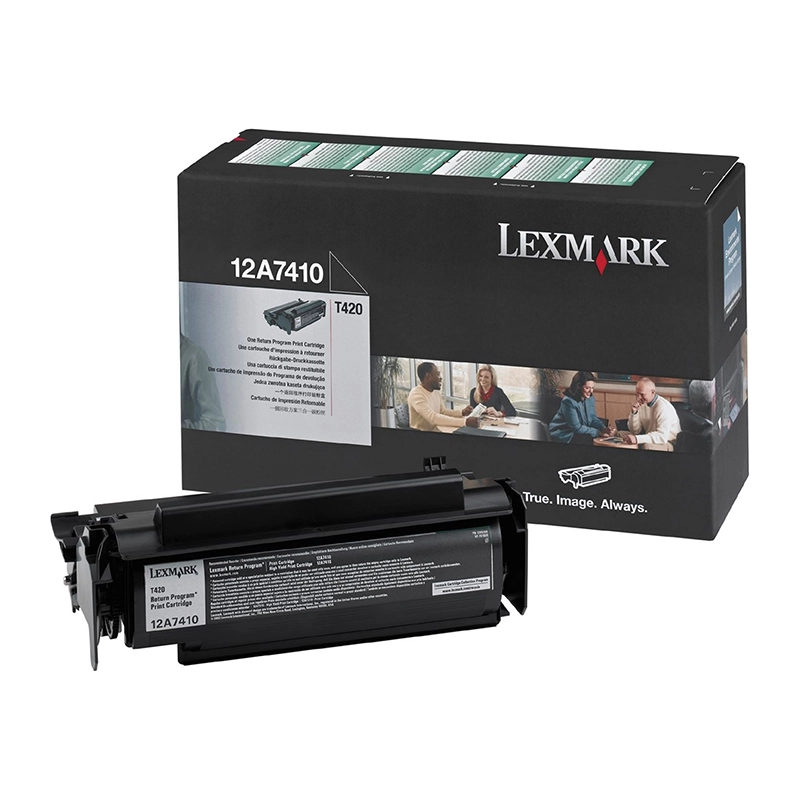 Заправка картриджа Lexmark 12A7410