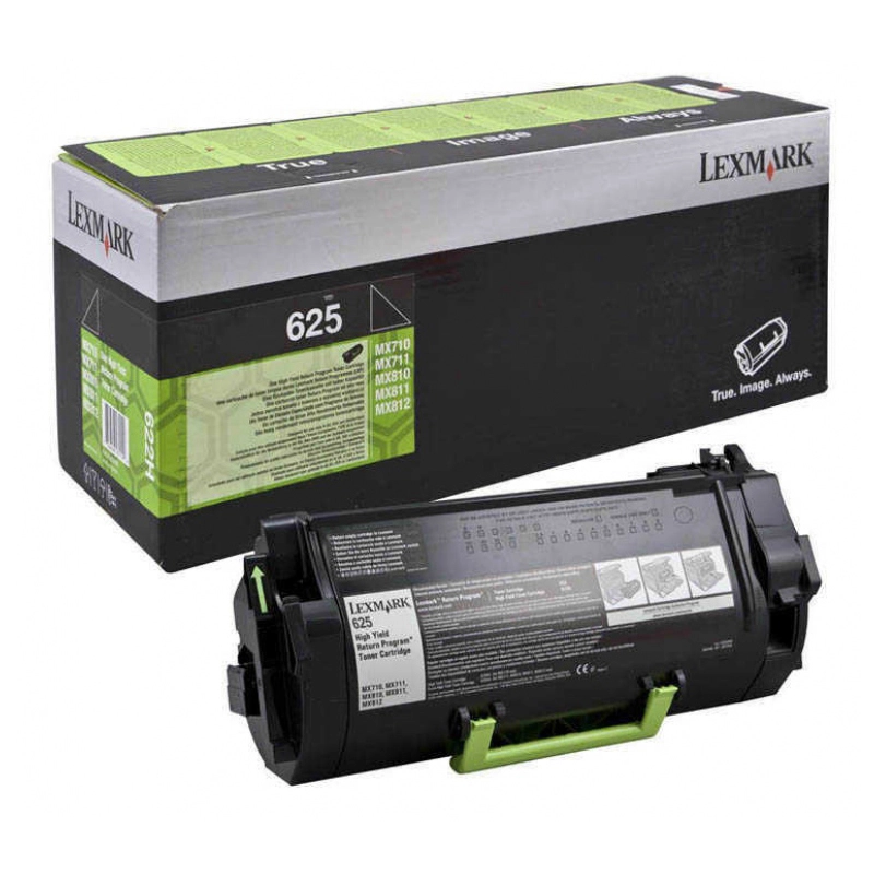 Заправка картриджа Lexmark 625 (62D5000)
