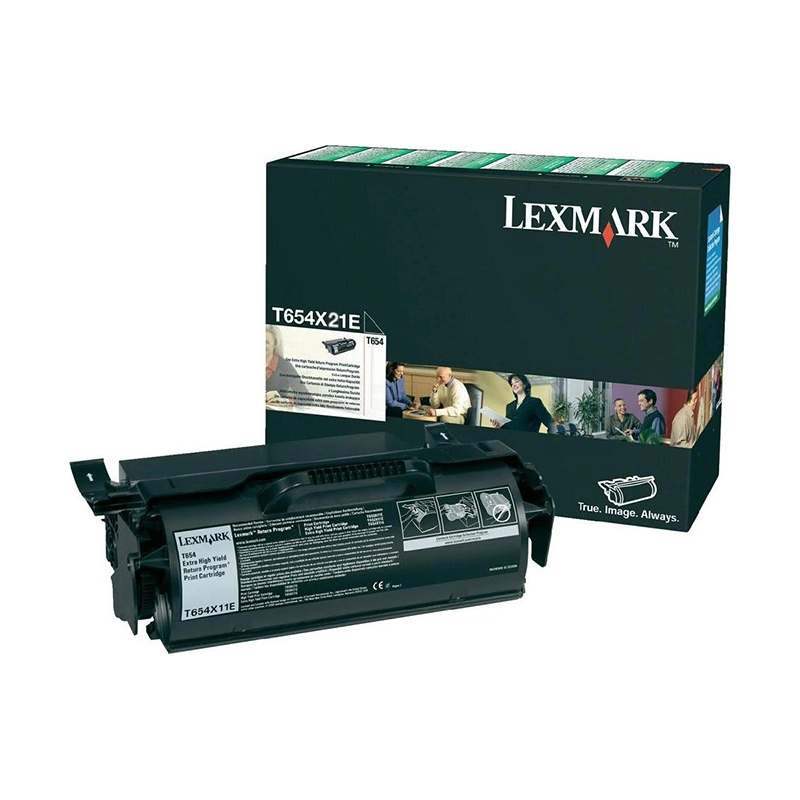 Заправка картриджа Lexmark T654X21E