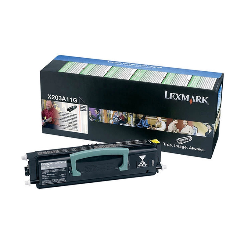 Заправка картриджа Lexmark X203A11G