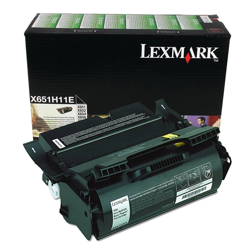 Заправка картриджа Lexmark X651H11E