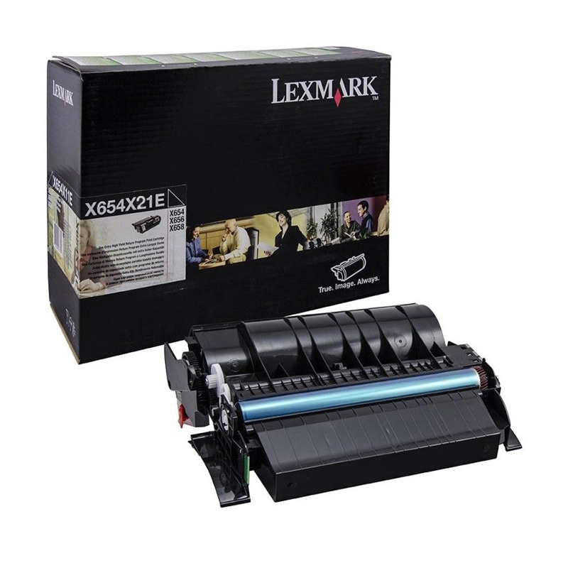 Заправка картриджа Lexmark X654X21E