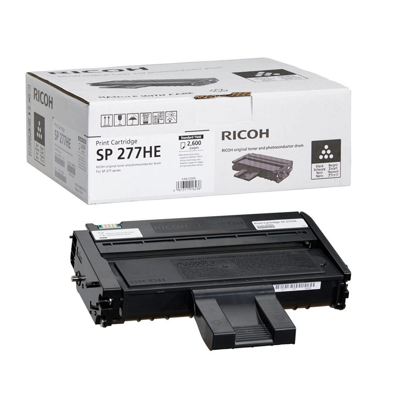 Заправка картриджа Ricoh SP 277HE
